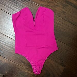 Blue Blush Fuchsia Bodysuit